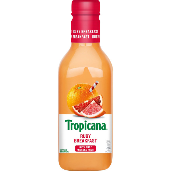 Tropicana Juice Ruby Breakfast