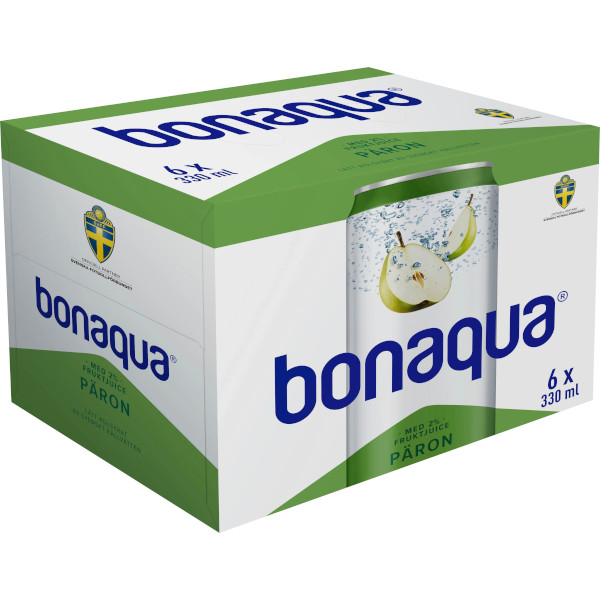 Bonaqua Kolsyrat Vatten Päron