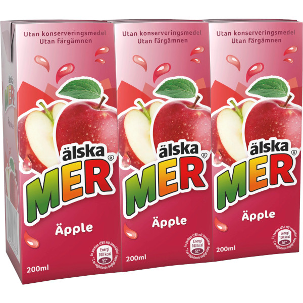 MER Stilldrink Äpple