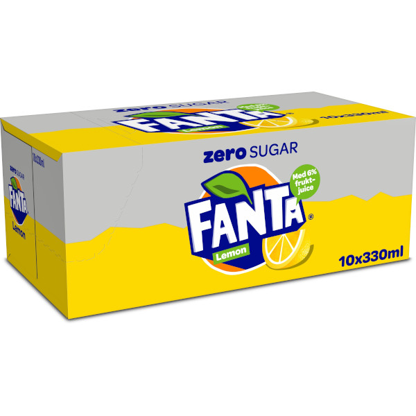 Fanta Läsk Lemon Zero