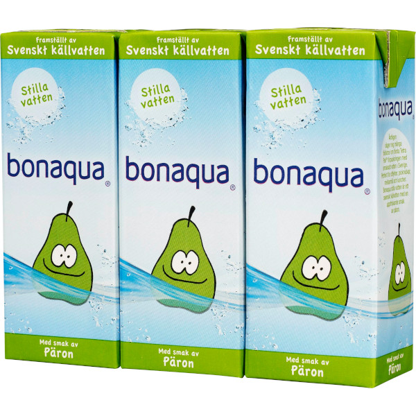 Bonaqua Stilla Vatten Päron