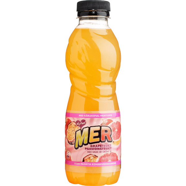 MER Stilldrink Grapefrukt/Passionsfrukt