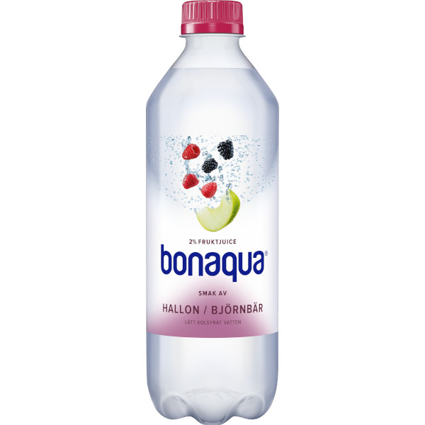 Bonaqua Kolsyrat Vatten Hallon/Björnbär
