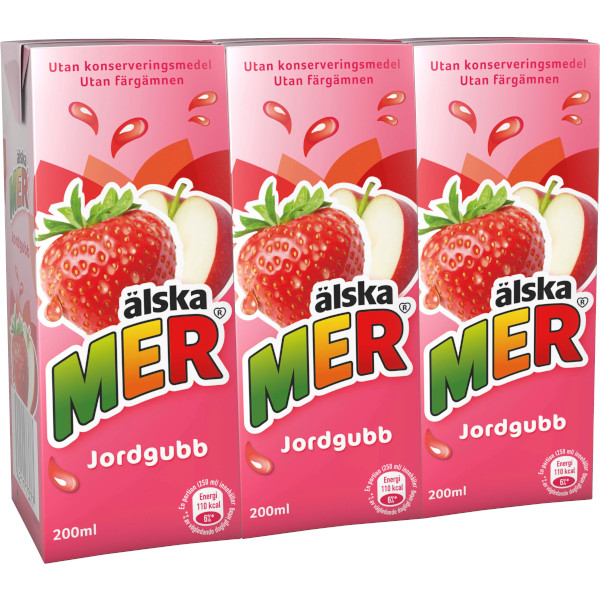 MER Stilldrink Jordgubb