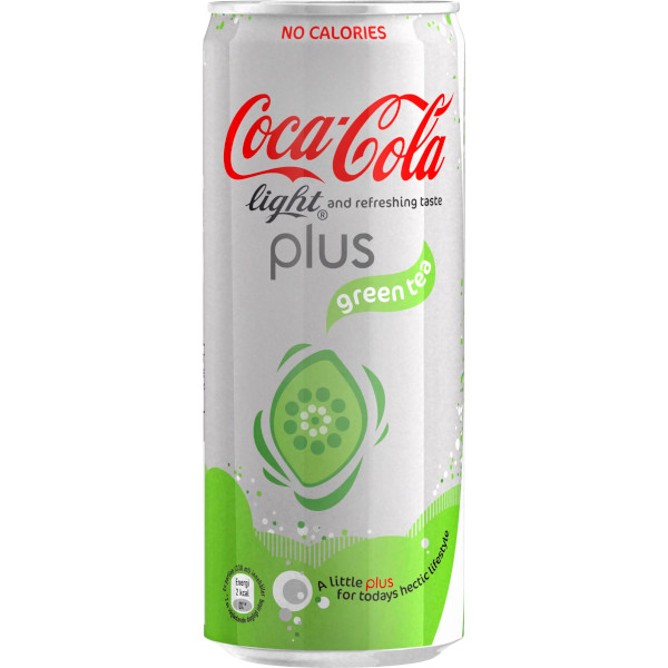 Coca-Cola Läsk Light Plus Green Tea