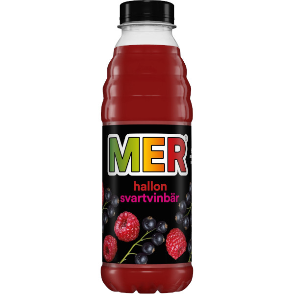 MER Stilldrink Hallon/Svartvinbär