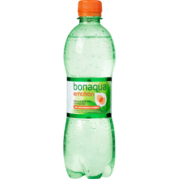 Bonaqua Vatten Kolsyrat Emotion Persika & Aloe Vera