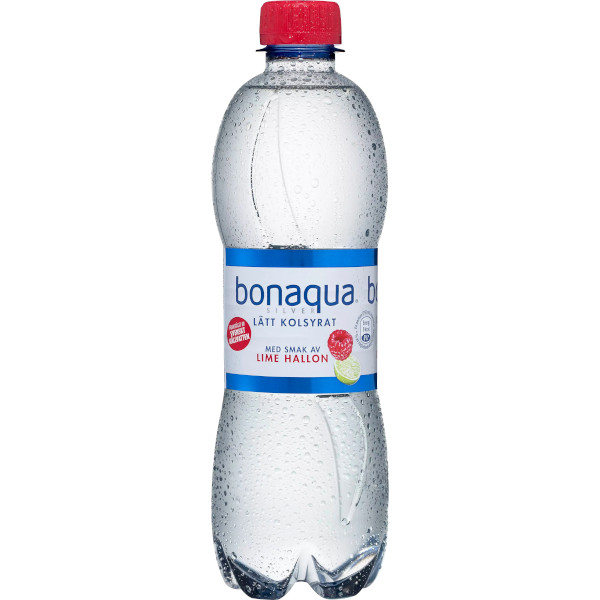 Bonaqua Vatten Kolsyrat Lime/Hallon