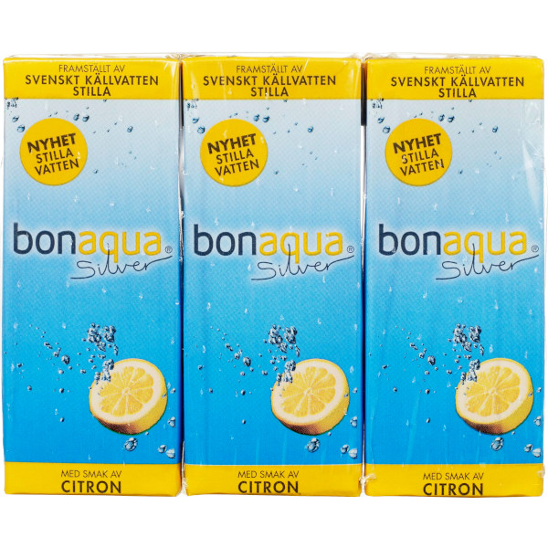 Bonaqua Vatten Stilla Silver Citron