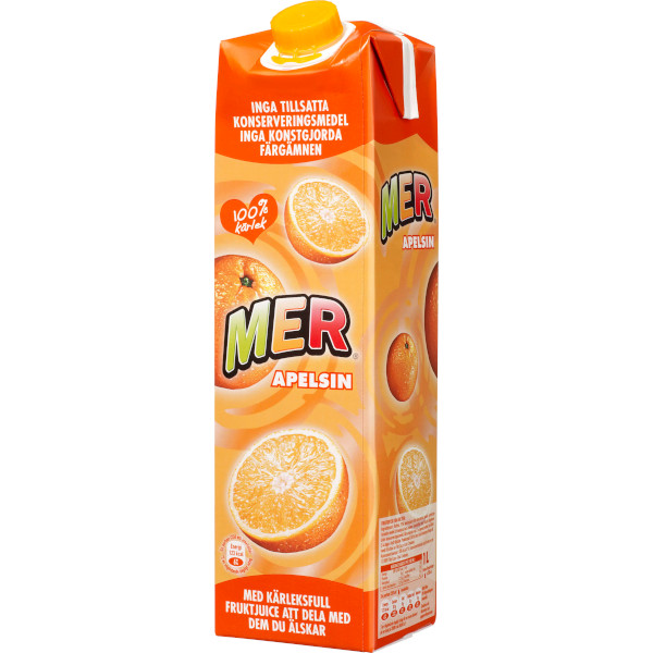 MER Stilldrink Apelsin
