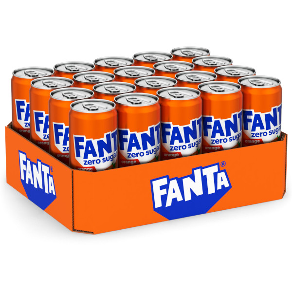 Fanta Läsk Orange Zero