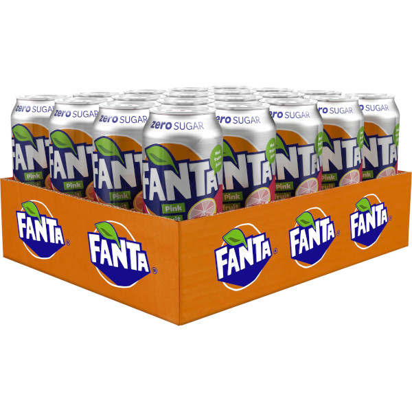 Fanta Läsk Pink Grapefruit Zero