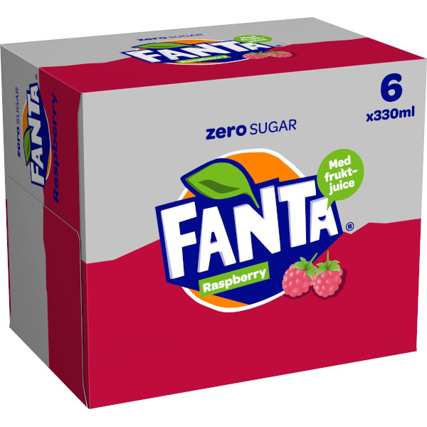 Fanta Läsk Raspberry Zero