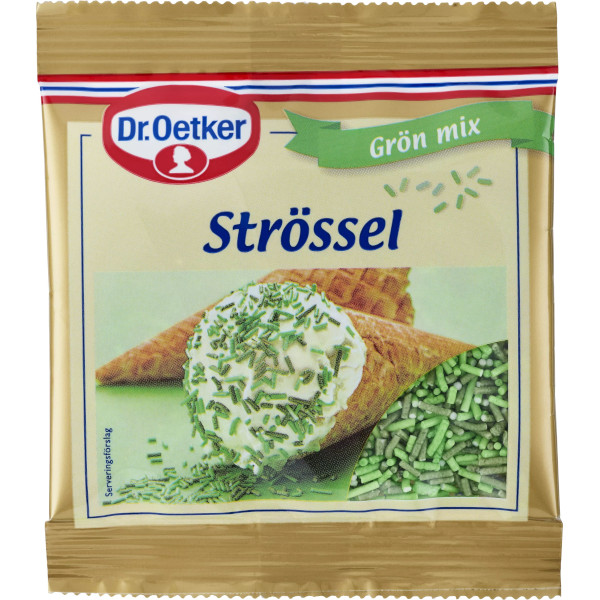 Dr Oetker Strössel Grön Mix