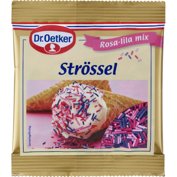 Dr Oetker Strössel Rosa-Lila Mix