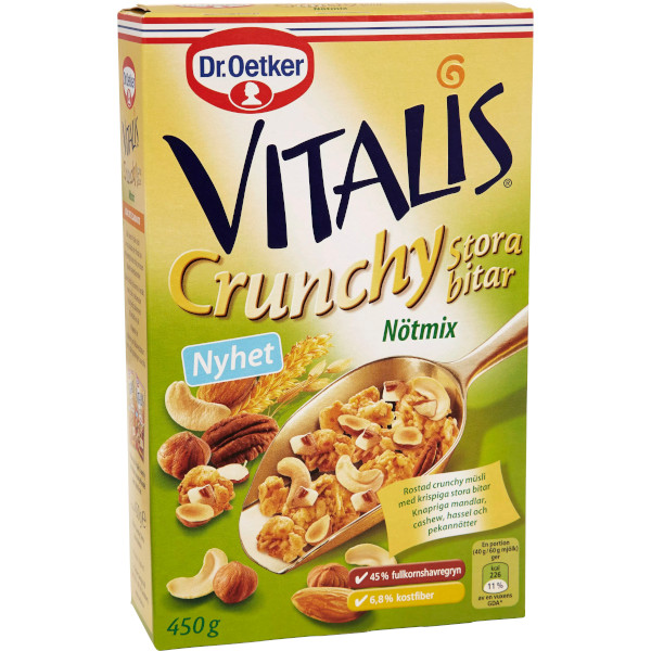 Dr Oetker Vitalis Crunchy Nötmix