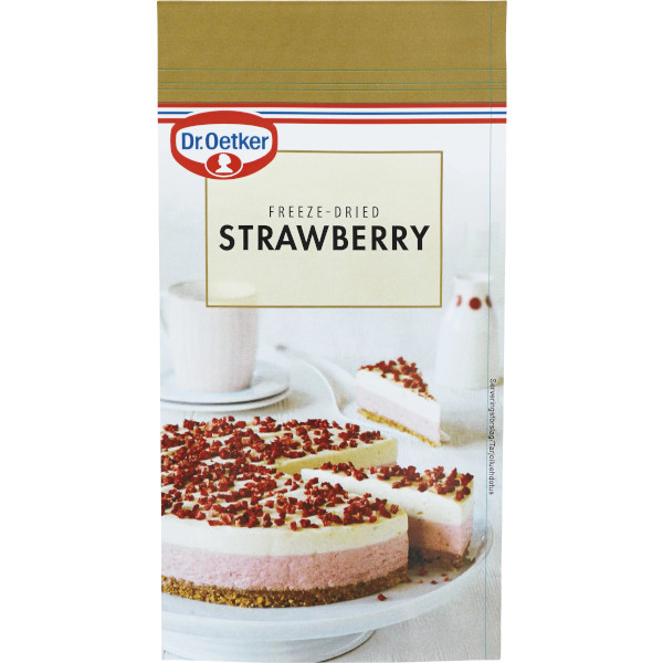 Dr Oetker Frystorkade Jordgubbar