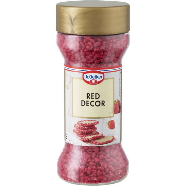 Dr Oetker Strössel Red Decor