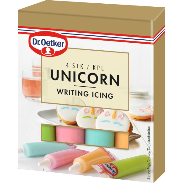 Dr Oetker Writing Icing Unicorn