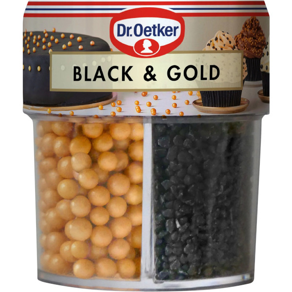 Dr Oetker Strösselmix Black & Gold