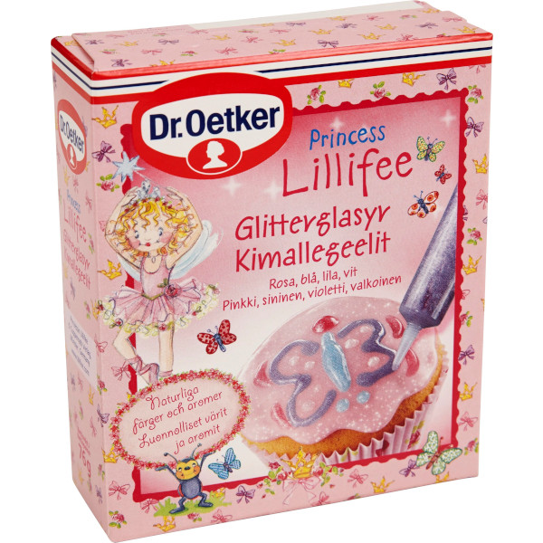 Dr Oetker Glitterglasyr Princess Lillifee