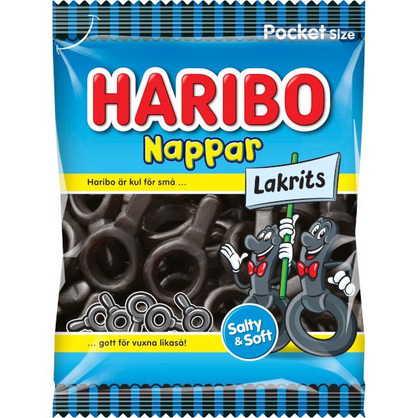 Haribo Nappar Lakrits