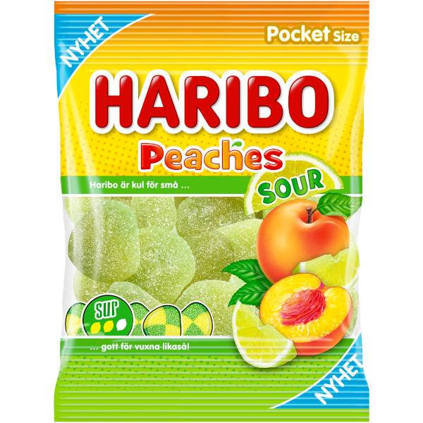Haribo Peaches Sour