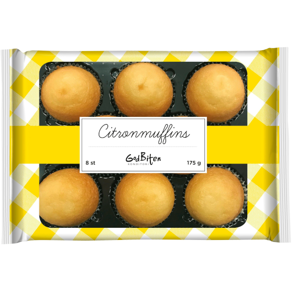 Godbiten Citronmuffins