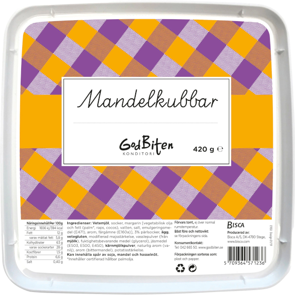 Godbiten Mandelkubbar