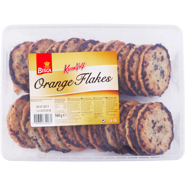 Karen Volf Orange Flakes