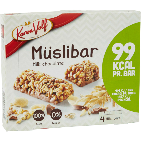 Karen Volf Müslibar Milk Chocolate