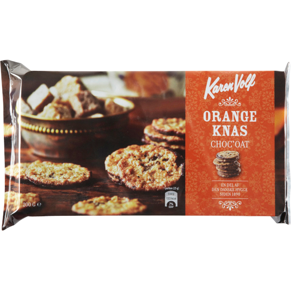 Karen Volf Apelsinhavreflarn Choklad