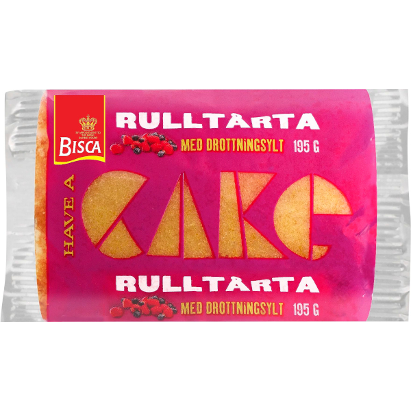 Bisca Rulltårta Drottningsylt