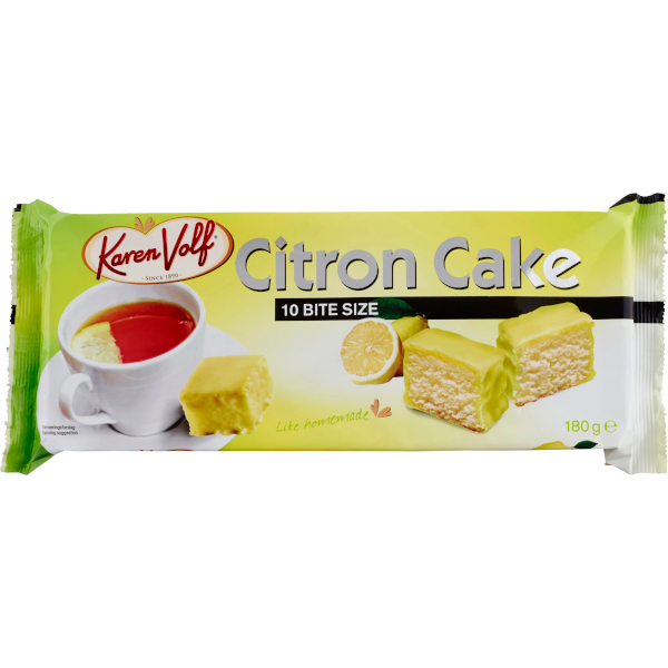Karen Volf Citron Cake Bite Size