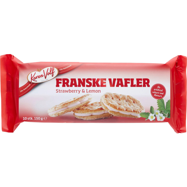 Karen Volf Franska Våfflor Strawberry & Lemon