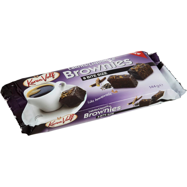 Karen Volf Brownies Lakrits Bite Size