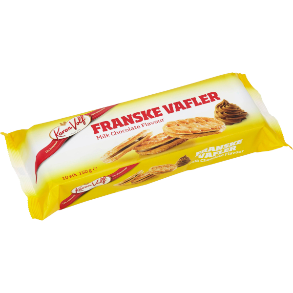 Karen Volf Franska Våfflor Mjölkchoklad