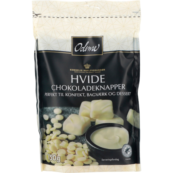 Odense Chokladknappar Vita
