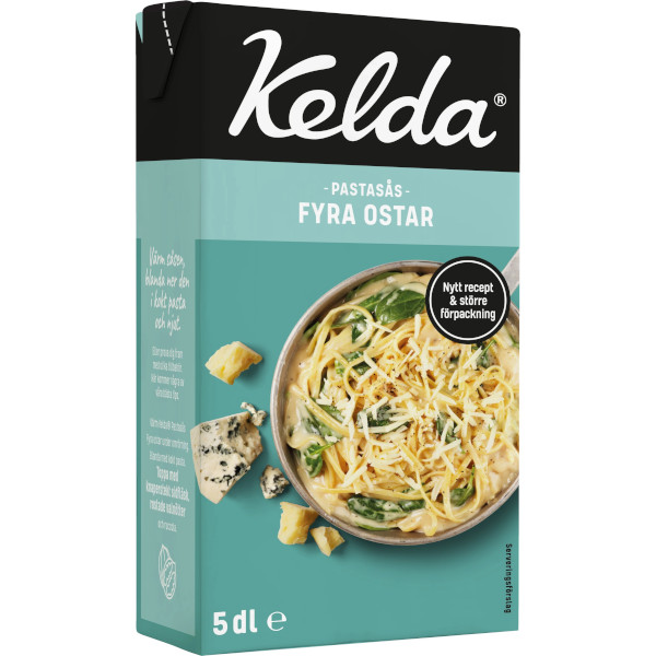 Kelda Pastasås Fyra Ostar