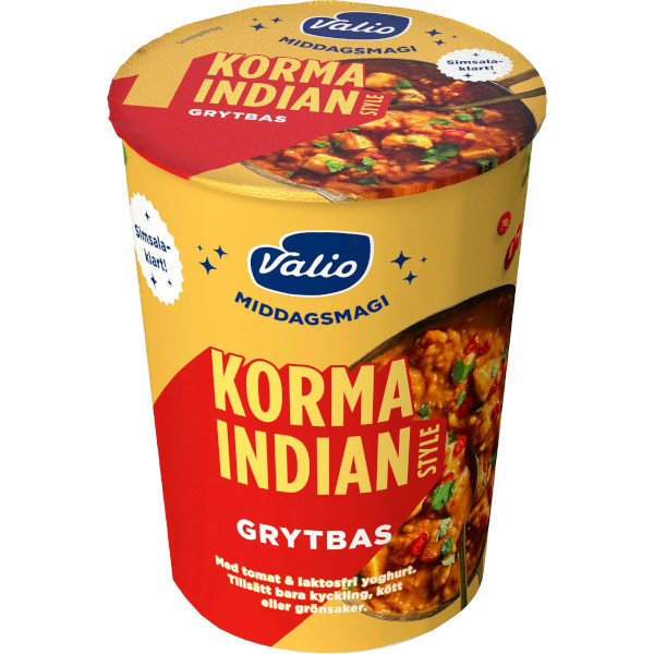 Valio Grytbas Korma Indian Style
