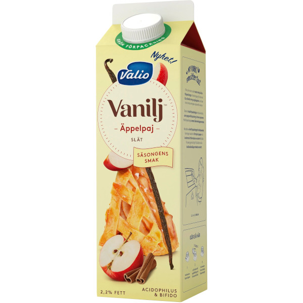 Valio Vaniljyoghurt Äppelpaj