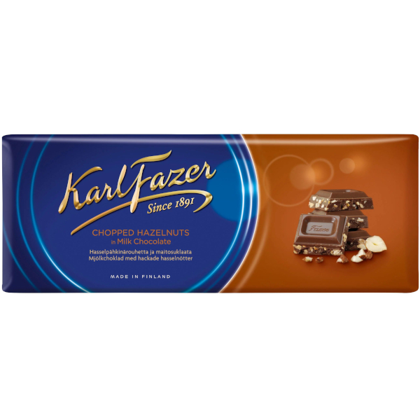 Fazer Chokladkaka Karl Fazer Chopped Hazelnuts
