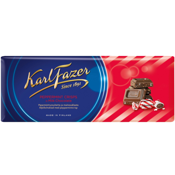 Fazer Chokladkaka Karl Fazer Peppermint Crisps