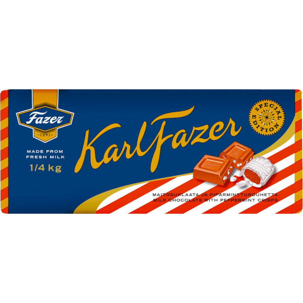 Fazer Chokladkaka Karl Fazer Peppermint Crisps