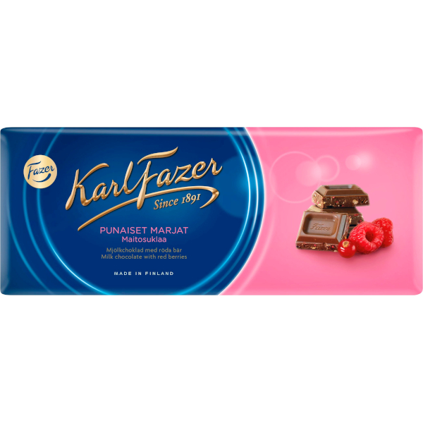 Fazer Chokladkaka Karl Fazer Red Berries