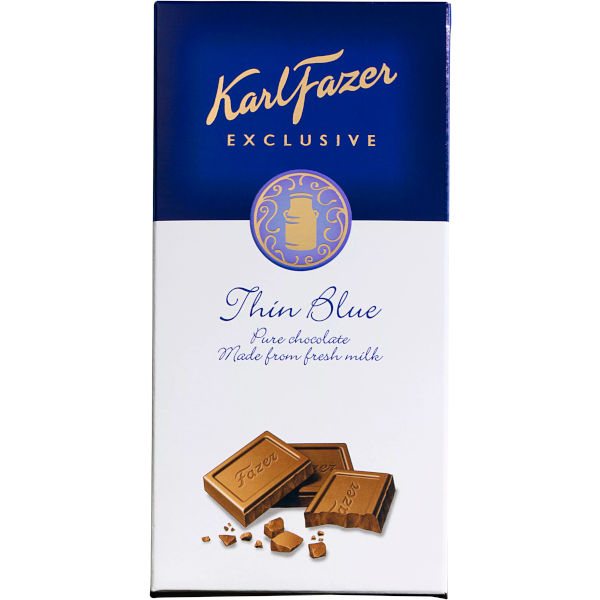 Fazer Chokladkaka Karl Fazer Exclusive Thin Blue