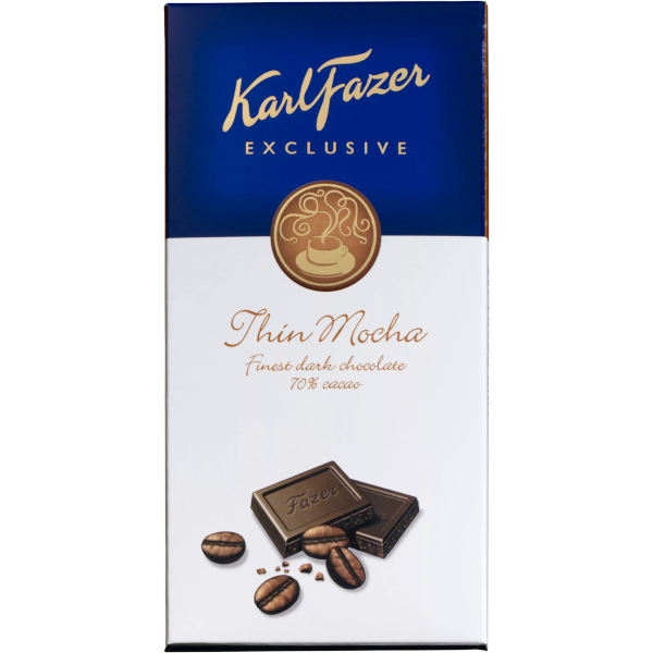 Fazer Chokladkaka Karl Fazer Exclusive Thin Mocha