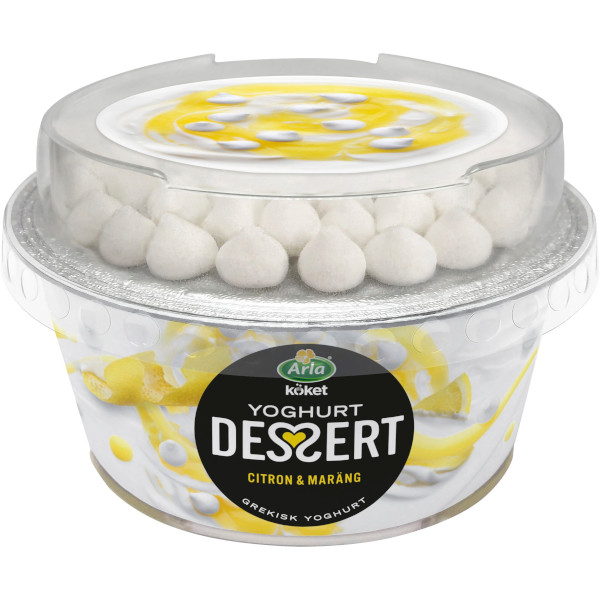 Arla Köket Yoghurtdessert Citron & Maräng