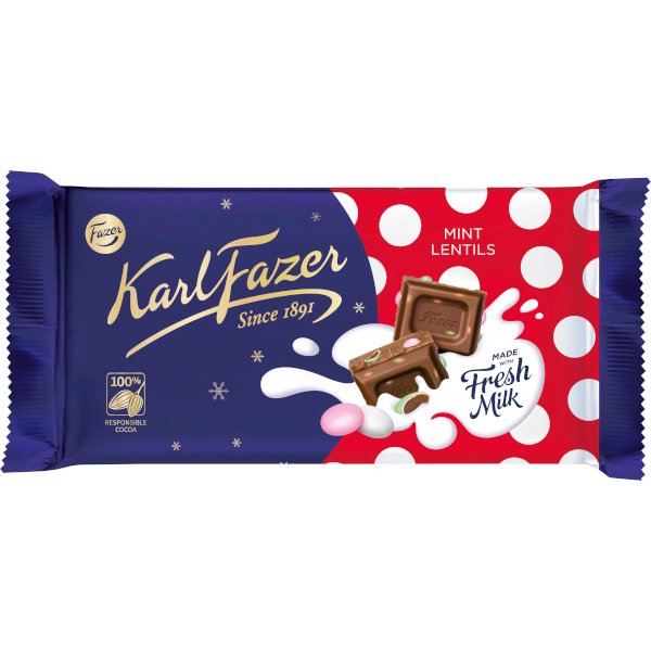 Fazer Chokladkaka Karl Fazer Mint Lentils