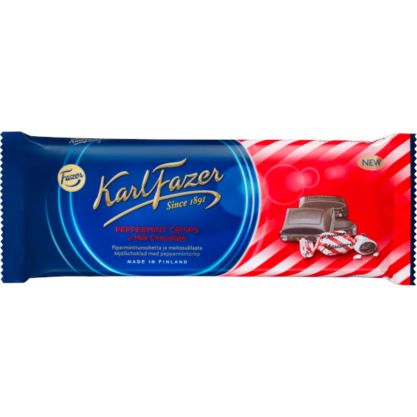 Fazer Chokladkaka Karl Fazer Peppermint Crisps